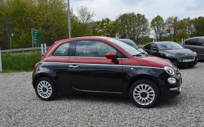 Fiat 500 cena 36900 przebieg: 41000, rok produkcji 2016 z Paczków małe 529